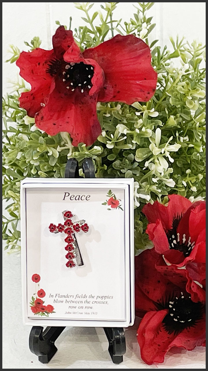 P1048 Two Poppy Crosses
